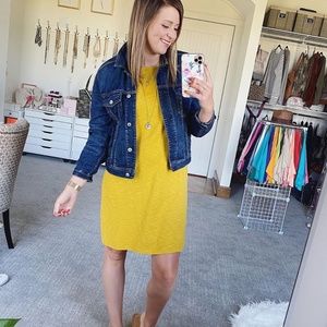 Universal Thread Yellow Shirt Dress